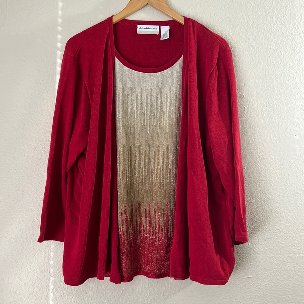 Faux Sweater Long sleeve Top